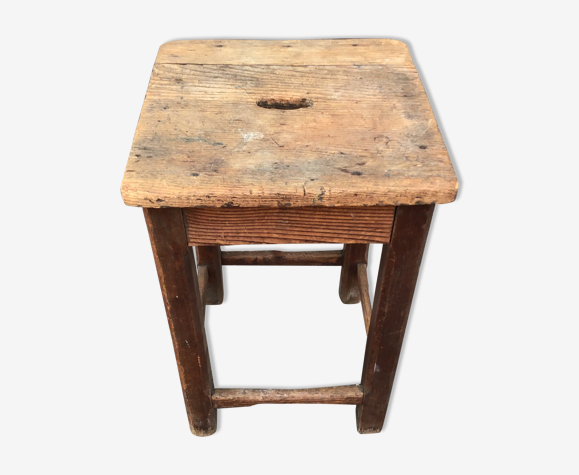 Tabouret rustique vintage