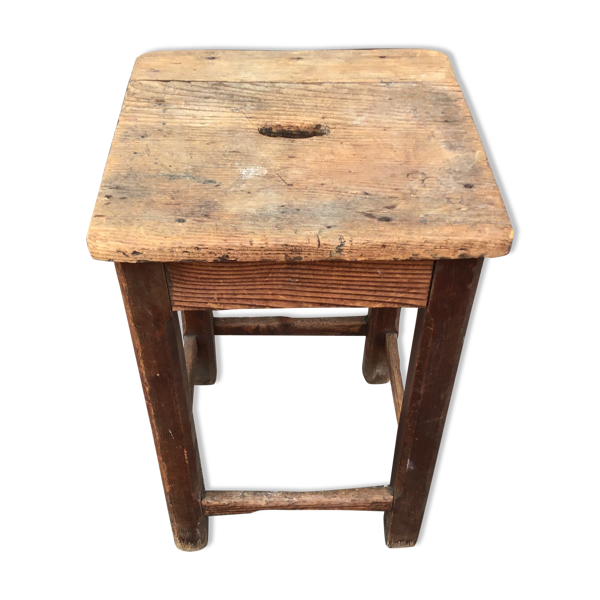 Tabouret rustique vintage