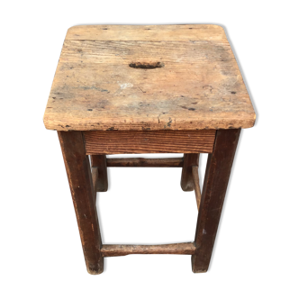 Vintage rustic stool