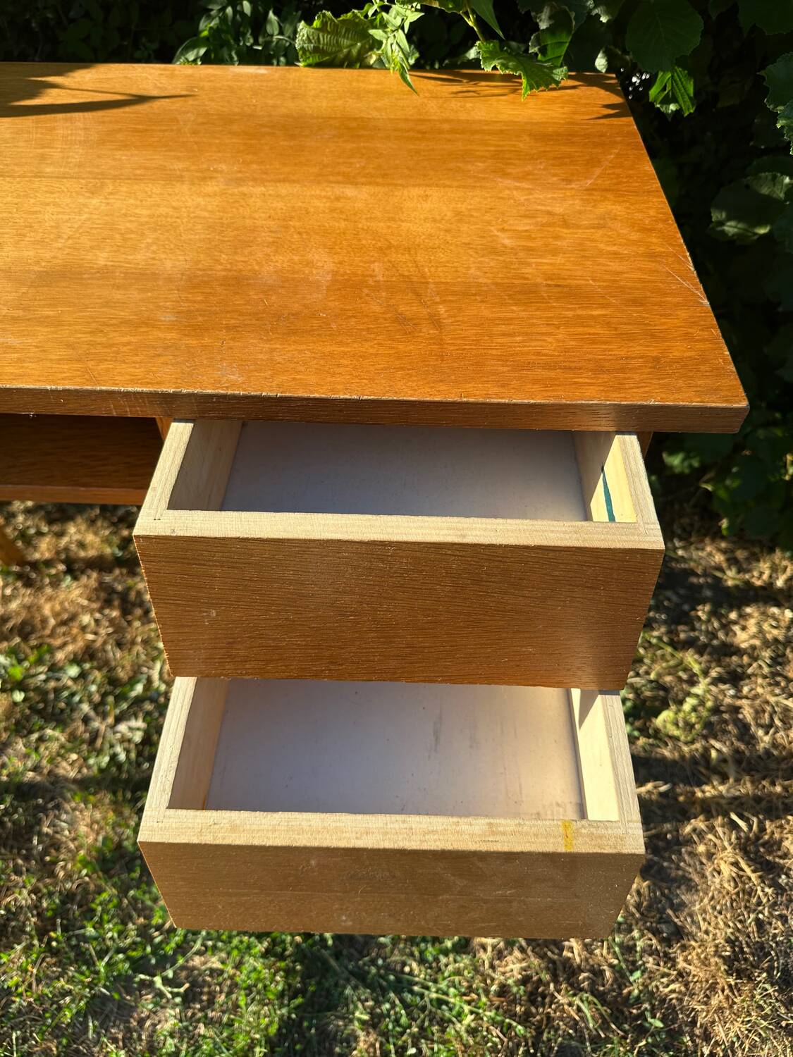 Scandinavian wooden desk, 1960s