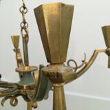 Bronze chandelier