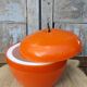 Ice bucket or vintage apple ice cubes 70s