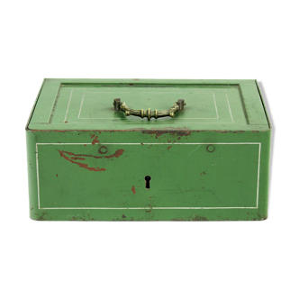 Antique Safe Deposit Box Par Vich&Co., années 1920