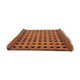 Teak plateau with crossbars attributed to Jens Quistgaard, Denmark, 1960.