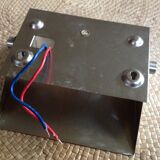 Pair of metal wall light