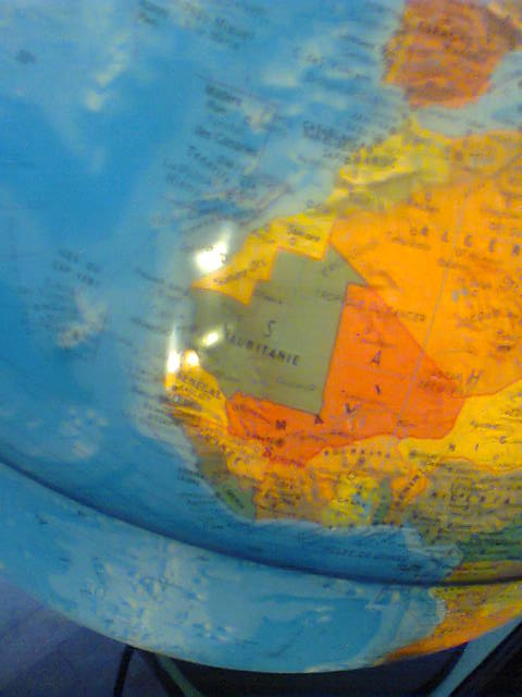 Terrestrial globe