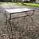 Antique cockfight ceramic coffee table