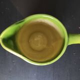 Pichet vintage en barbotine de Saint Clément, France