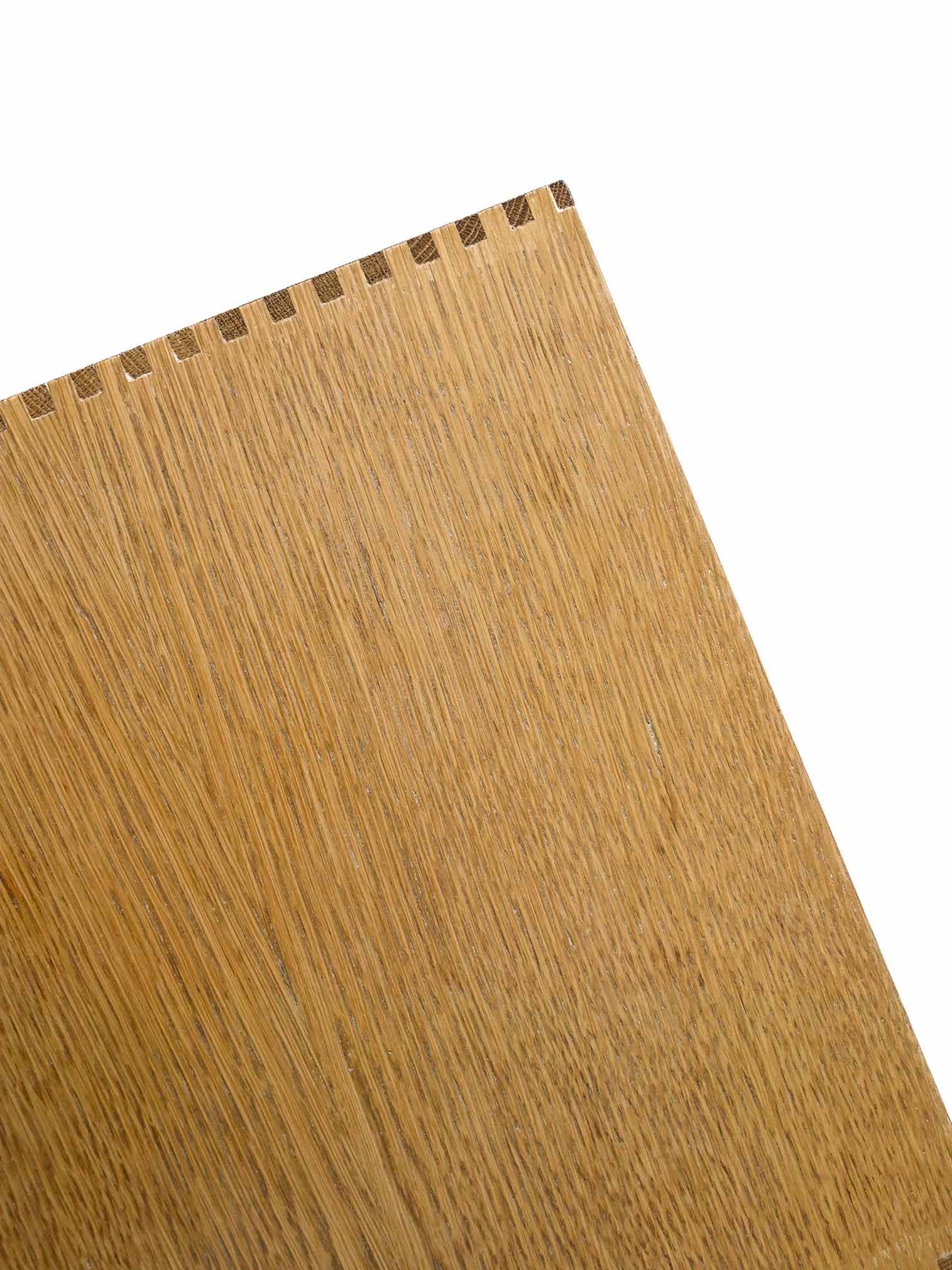 Oak 'gossip chair' bench