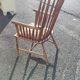 Fauteuil à haut dossier vers 1950/60