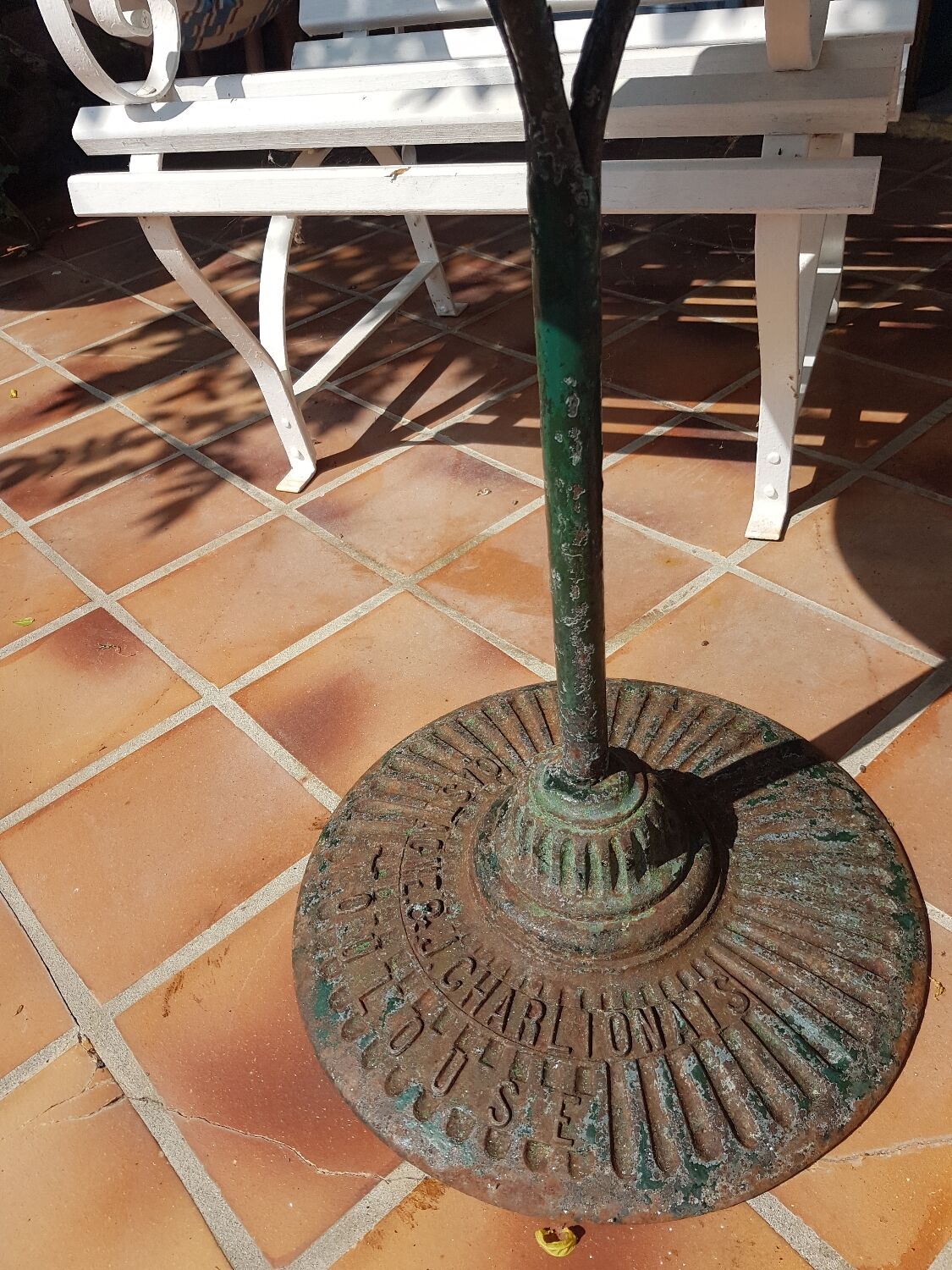 Table guéridon bistrot années début 20ème
