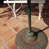 Table pedestal table bistro early 20th century