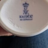 Vase porcelaine biscuit Kaiser
