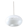 Lampe italienne Space Age Big White Donut, années 70