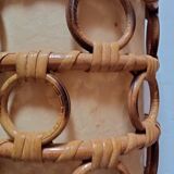 Vintage bamboo sconces