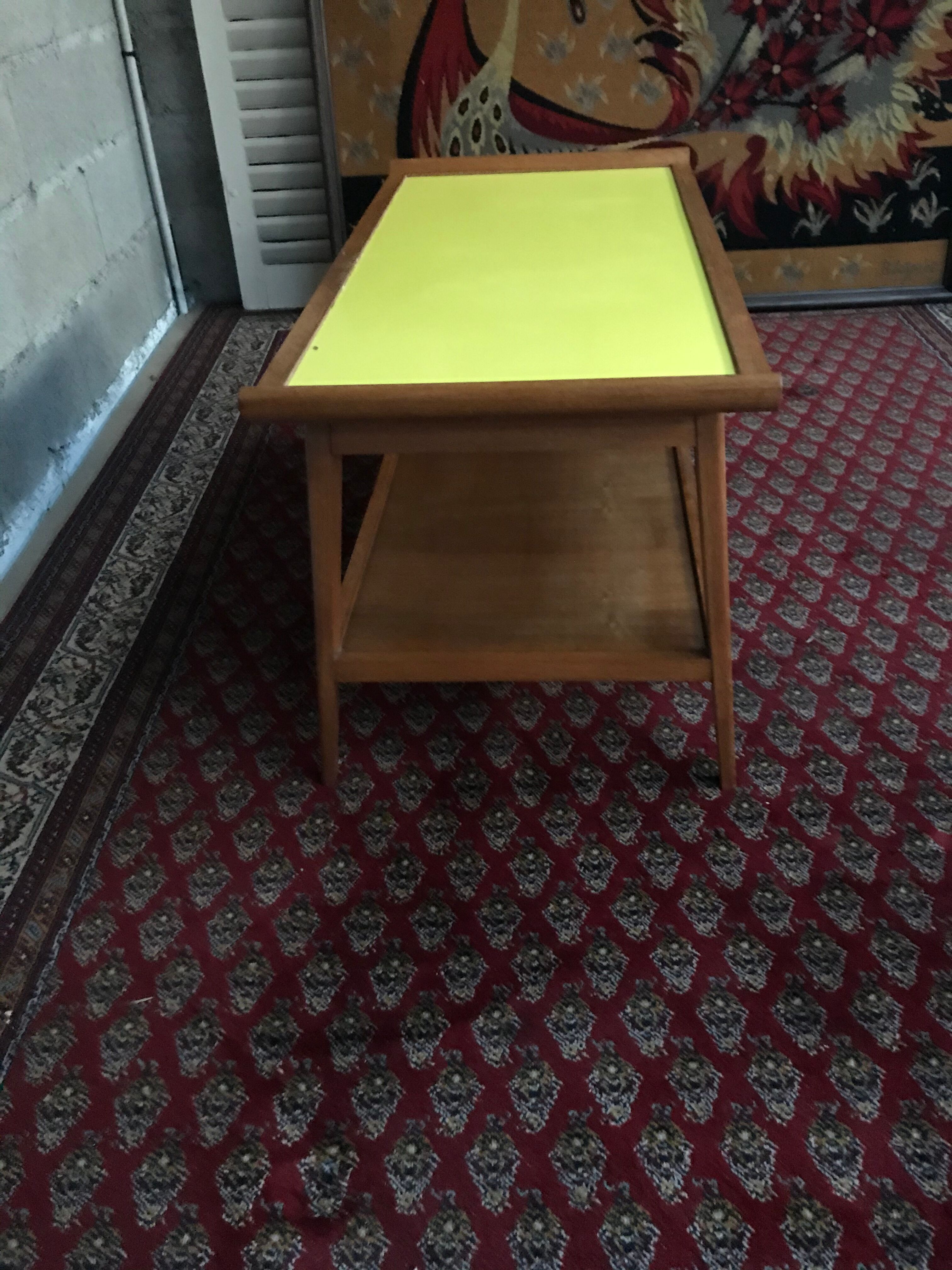 Coffee table foot compass vintage 50/60