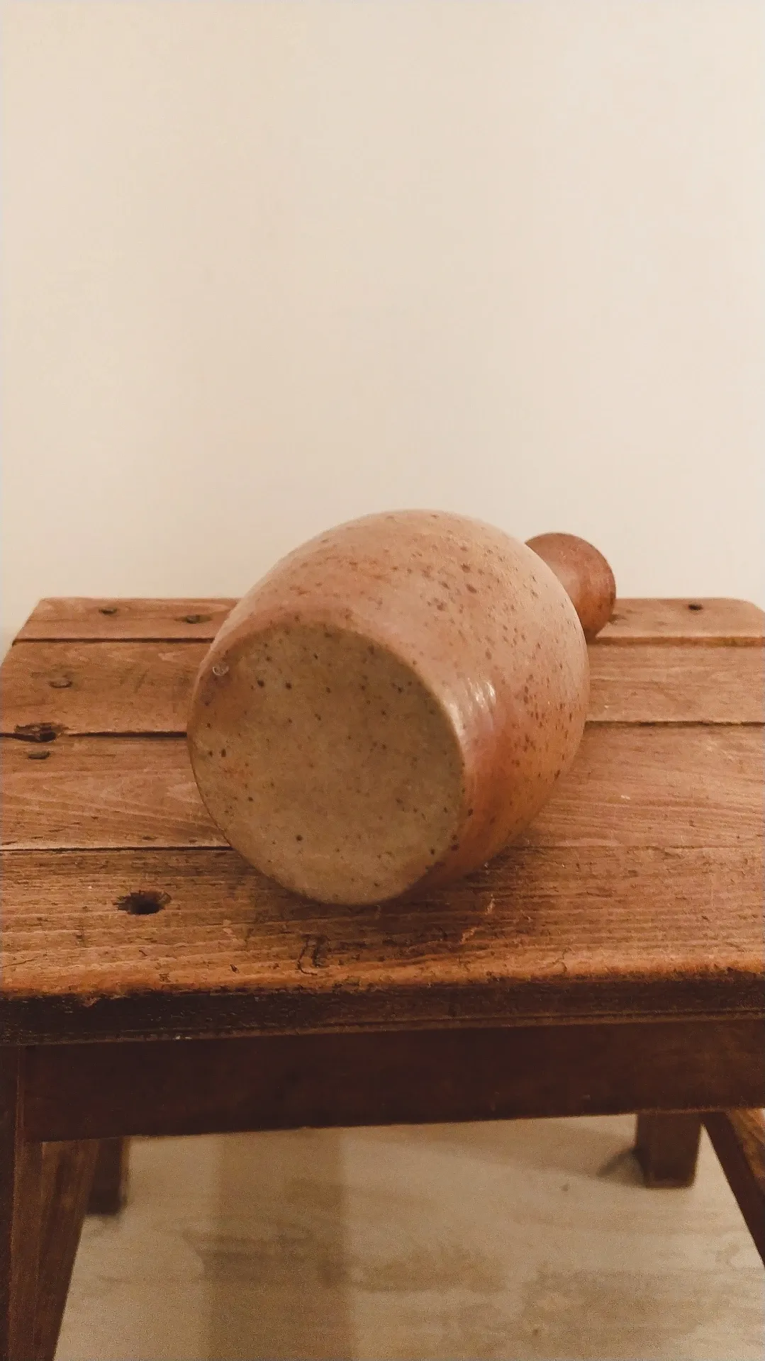 Single-stem vase • Puisaye stoneware