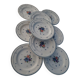 Lot 9 assiettes à dessert provincial bouquet