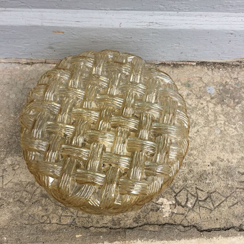 Vintage glass ceiling