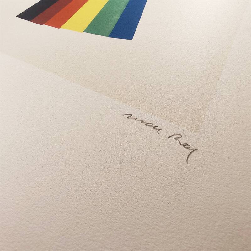 1970s Man Ray Limited Edition Lithograph.