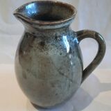 Vintage glazed stoneware pitcher