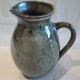 Vintage glazed stoneware pitcher