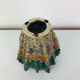 Vintage ceramic coral vase