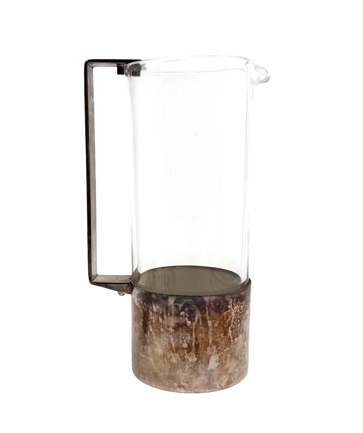 Hollywood Regency silverplate cocktail set, Italy 1970s