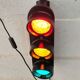 Lamp thick metal traffic light height 44 cm in 220 v
