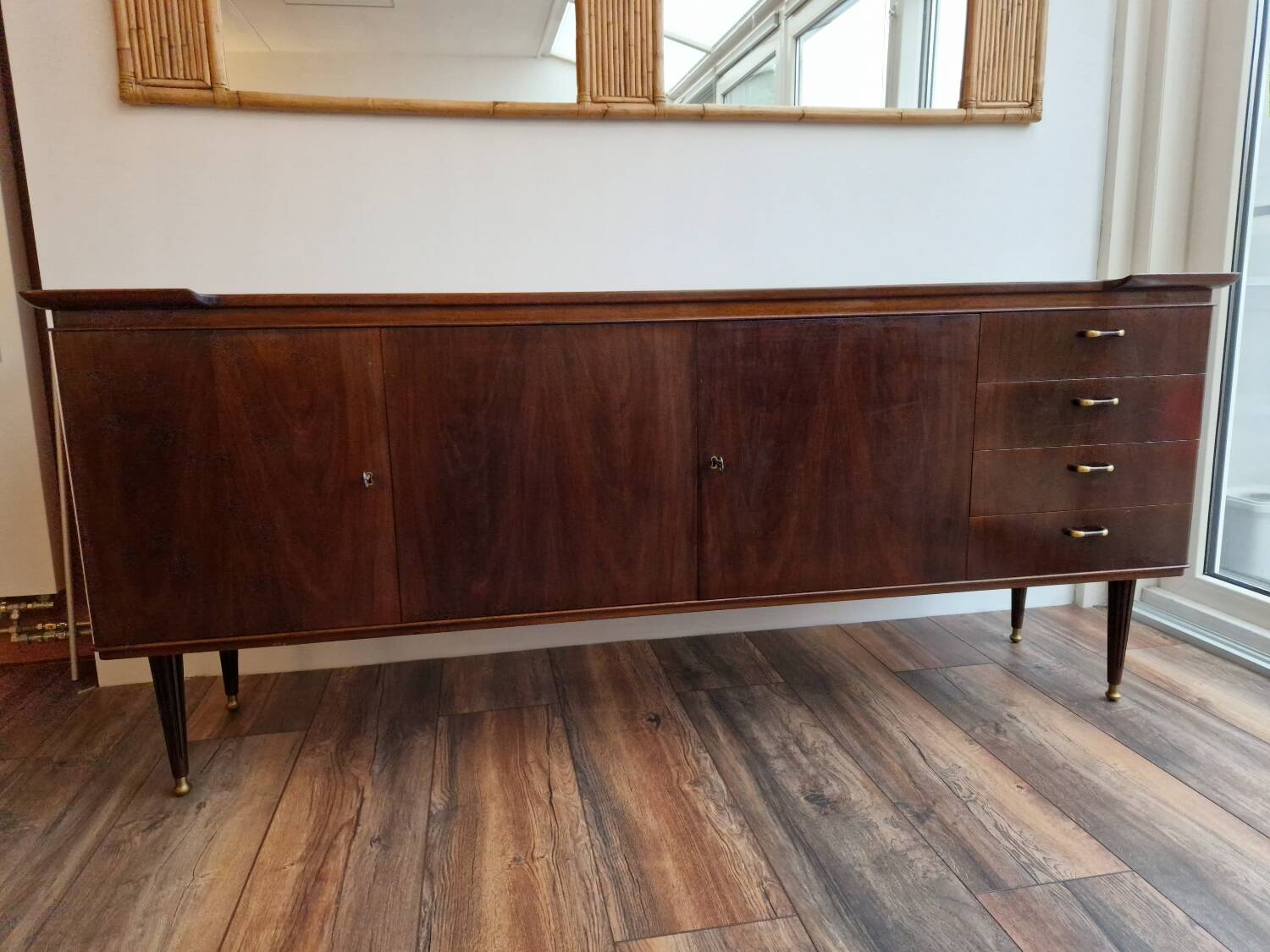 Buffet vintage en noyer