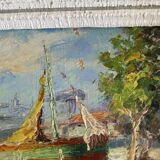 Brittany marine painting 1957