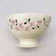 Earthenware bowl luneville vintage 18cm diameter