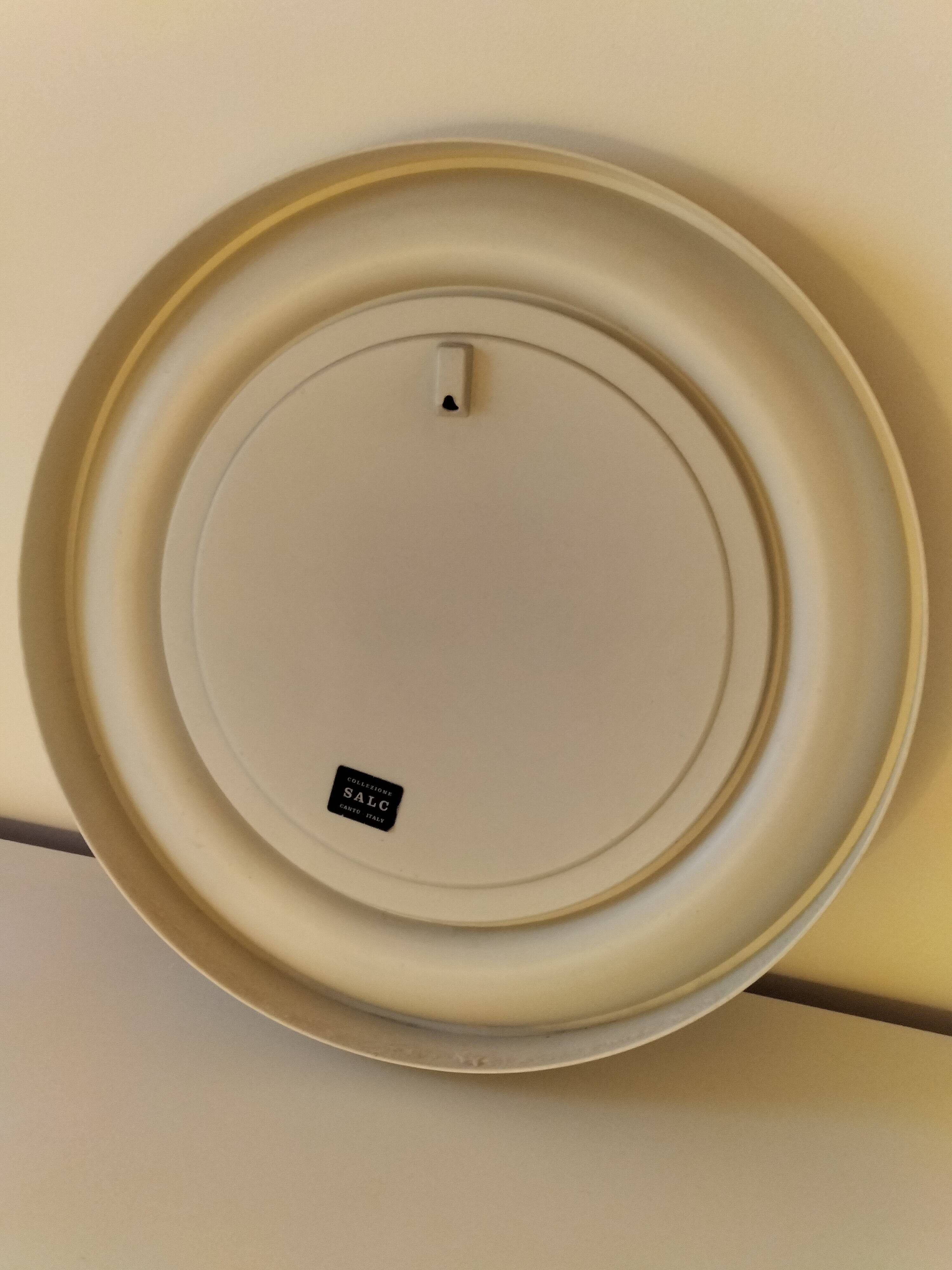 Round mirror Collezione SALC Cantù italy