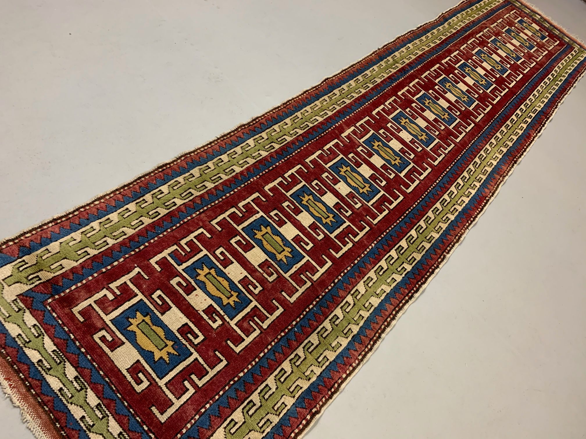 Turkish Runner 365x87 cm Kazak Rug