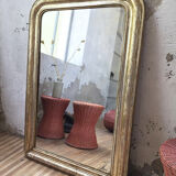 Mirror Louis Philippe flowered 75 x 109 cm