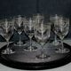 Saint louis manon 7 crystal port glasses - 11 cm