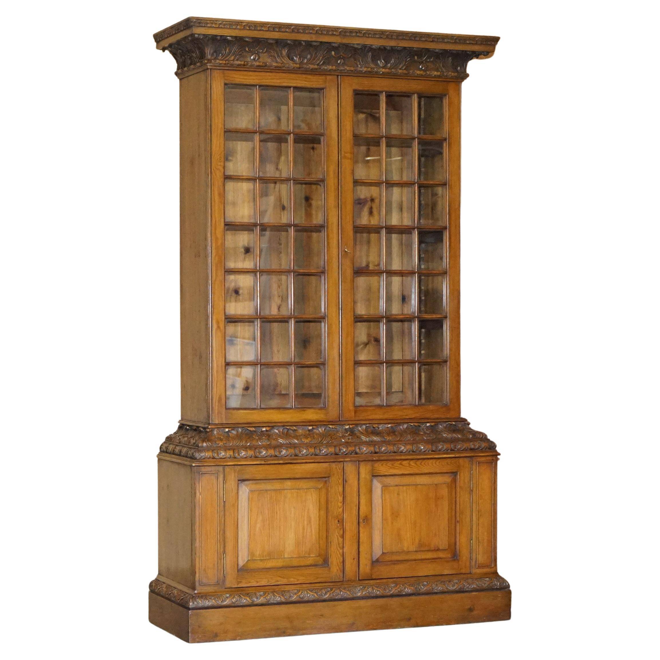 Antique bookshelf Samuel Pepys 1666 large model