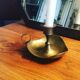 Brass desk candlestick
