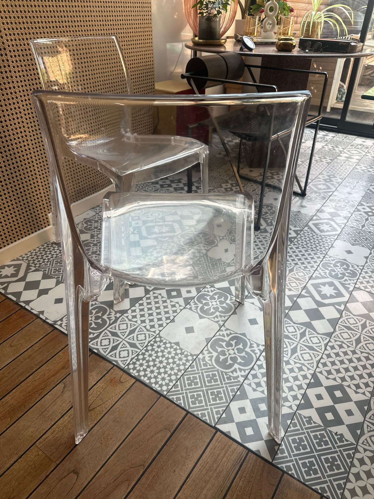 Kartell style chairs