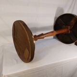 Oriental vintage pedestal table tea table