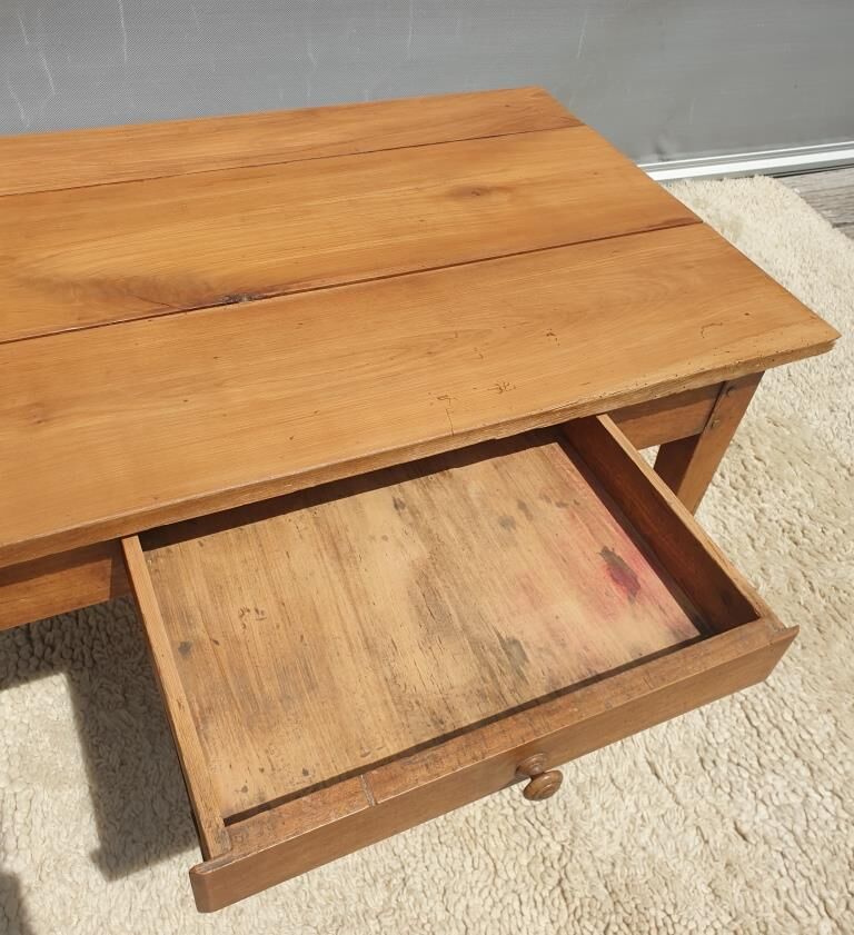 Coffee table countryside in Walnut 1 drawer