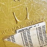 5 original EAMES chairs - HERMANN MILLER 1950