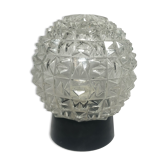 Chiseled glass ceiling lamp