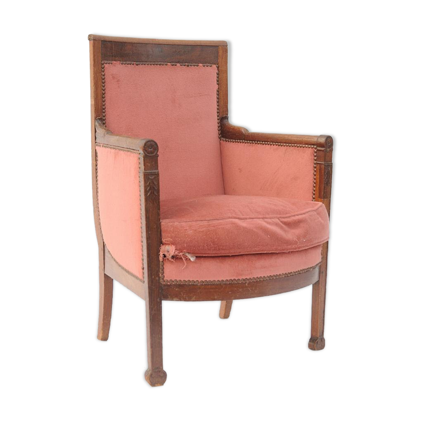 Fauteuil bergère d'époque Restauration