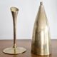 Brass champagne glass 1970