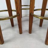 3 art deco bar stools