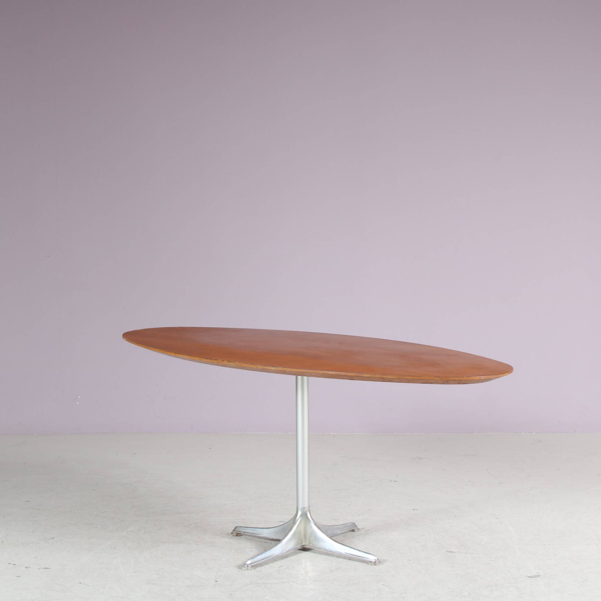 Oval coffee table from the 1960s, Germany