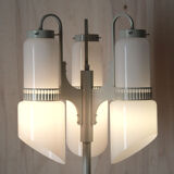 1970s design white floor lamp