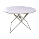 Iron garden table