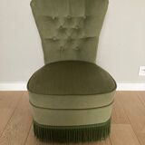 Toad velvet armchair